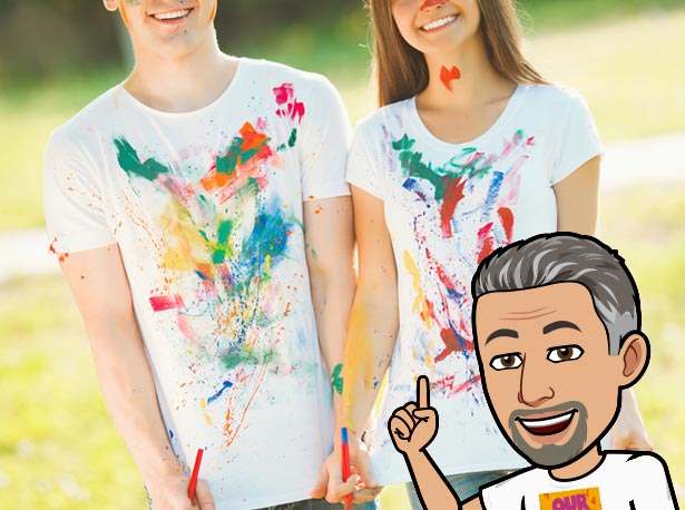 Cómo pinta camisetas a mano