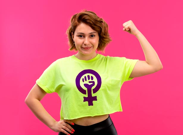 Camisetas feministas